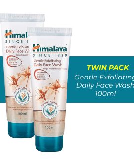 Himalaya Gentle Exfoliating Daily Face Wash 100ml ( Twin Pack)