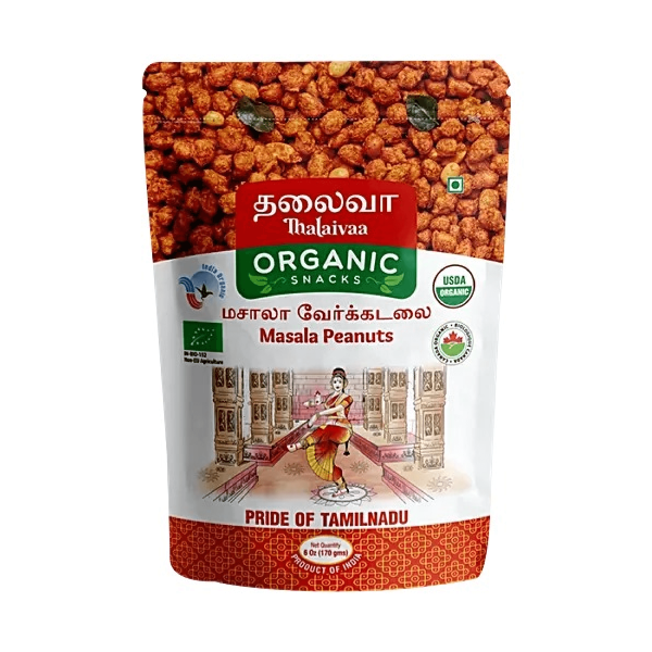 Thalaivaa Snacks Masala Peanuts 150g