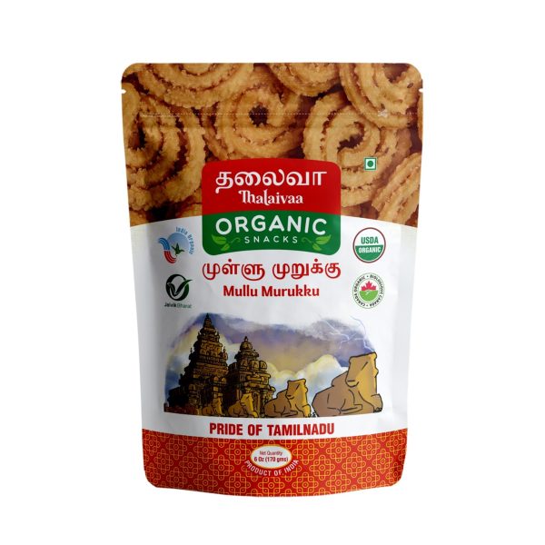 Thalaivaa Snacks Mullu Murukku 170g