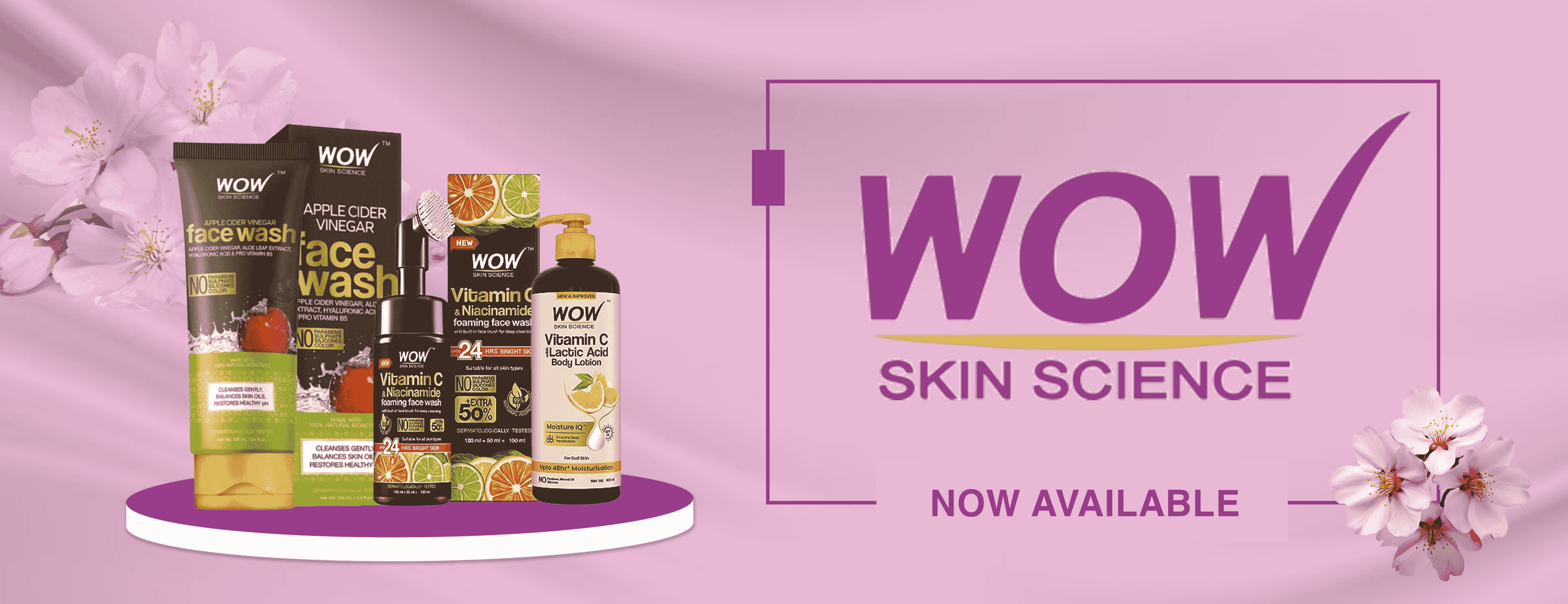 Wow Skin Science products in Singapore