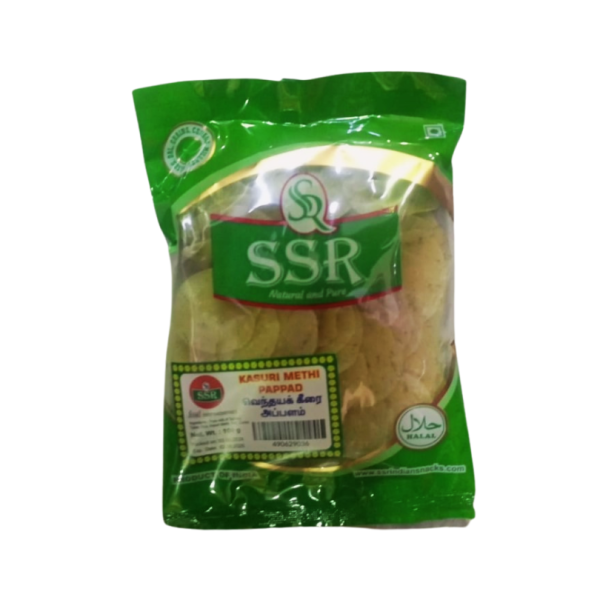 SSR Kasuri Methi Papad 100g