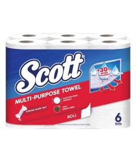 Scott Multi-Purpose Kitchen Towel 52s (Pack of 6)
