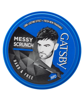 Gatsby Hair Styling Wax Hard & Free (Messy Layer) 75g
