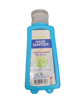 Herber 70% Alcohol with Bagtag Hand Sanitizer 60ml