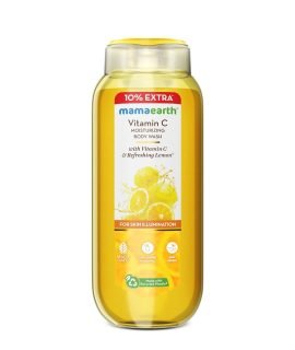 Mamaearth Vitamin C Body Wash With Vitamin C & Refreshing Lemon - 275ml