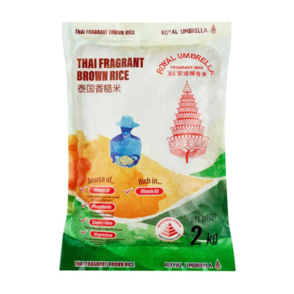 Royal Umbrella Fragrant Brown Rice 2kg